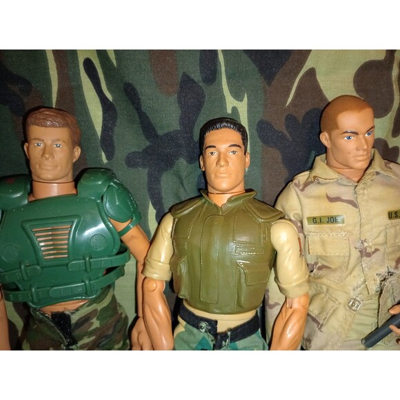 Hasbro Cool Mixed G.I. Joe Lot 12" - Scuba Camo Weapons 90s 2000 Vintage Gift - Picture 11 of 16
